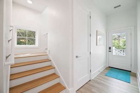 Step inside Marie Marsh and be greeted with a bright entryway