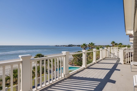 Views of the Atlantic Ocean are spectacular from your balcony