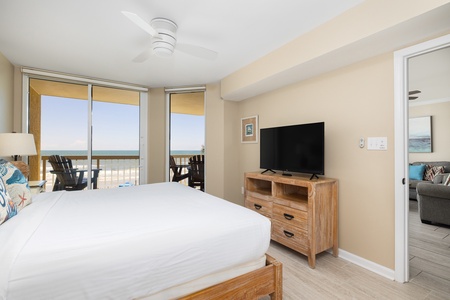Wake up to stunning ocean views from your second primary bedroom