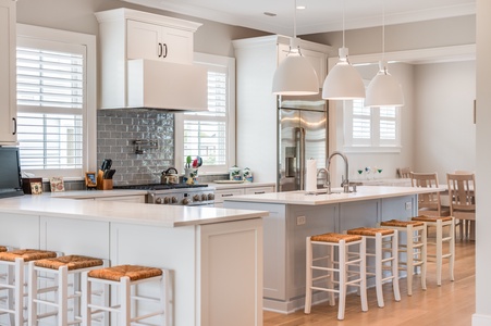 This Kitchen was designed for gathering and making memories