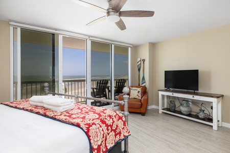 Sleep with sights and sounds of the Atlantic Ocean just outside your window