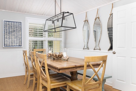 Your dining table seats families of 8