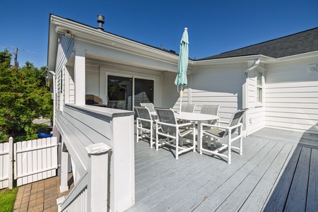 Upstairs Deck