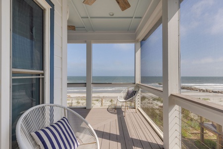 Screen Oceanfront Porch