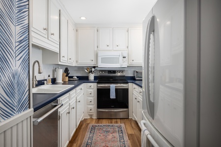 Your well-appointed kitchen is ready for your favorite meals