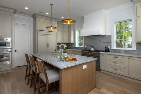 Your gourmet kitchen awaits with professional-grade appliances, spacious countertops, and all the tools you need to create memorable meals during your stay