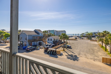 The ocean is just steps away from your door