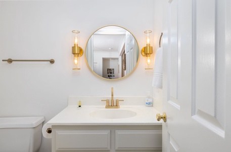 Half Bath Off Living Room