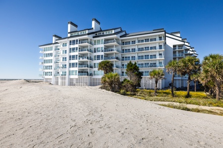 View of Beach Bunker from the beach