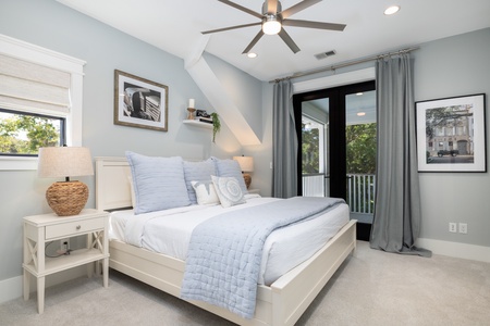 A third king bedroom awaits you on the second floor