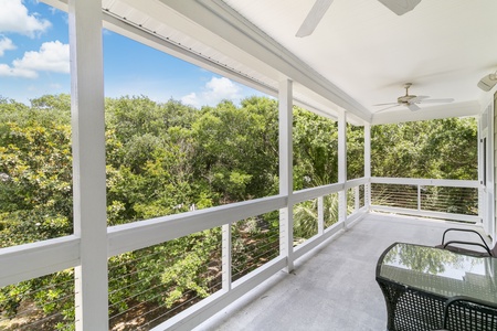 Upstairs Balcony