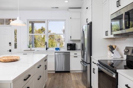 Cook your favorite meals in this designer kitchen