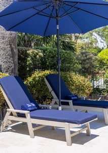 New Pool furnishings