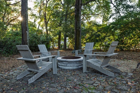 Firepit for those chilly days and nights