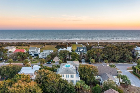 Aerial of Ocean Views