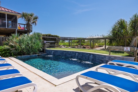 Take a dip in your private pool
