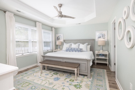 Primary king bedroom