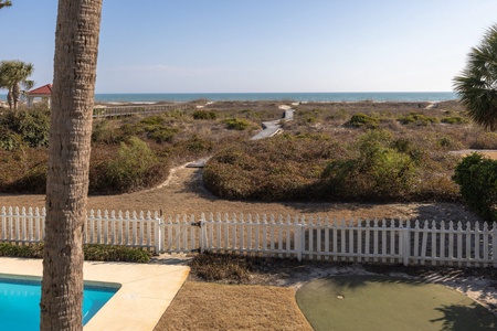 Views from the Upstairs Balcony