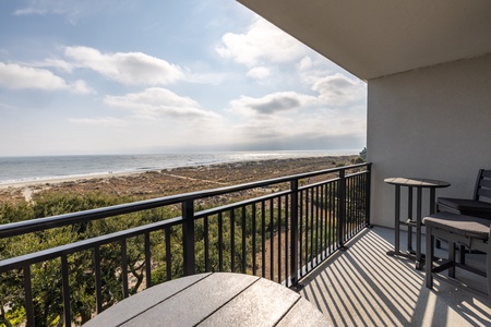 Sip your morning coffee while taking in stunning ocean views from your private balcony, where sea breezes and endless horizons await.