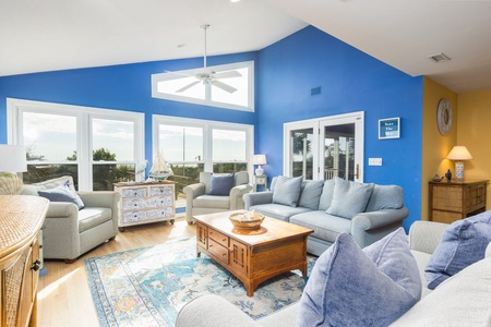 Spend quality time with friends and family in your bright and airy living room
