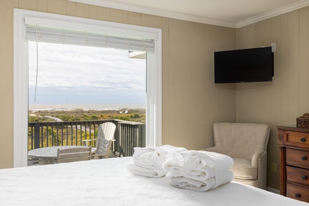 Atlantic Ocean views from your king bedroom