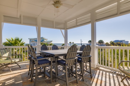 Porch w/ Ocean Views