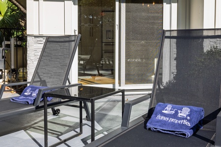 Kick back and soak up the sun by the pool