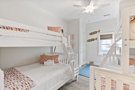 Orange Bunk Room