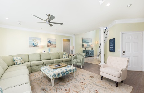 Down Stairs Living Room