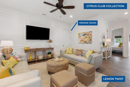 Citrus Club Collection - adjoining doors can be opened to provide access between properties
