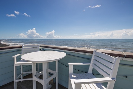 The views from the rooftop deck are stunning