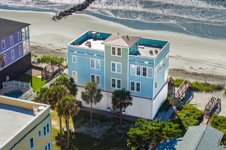 Aerial View of Seascape