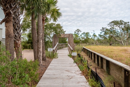 Seagrass Private Community Beach Entrance