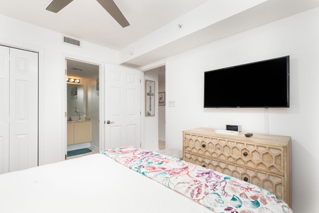 Bedroom 2 with en suite view