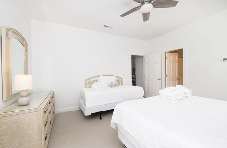 Downstairs Queen and Twin Bedroom