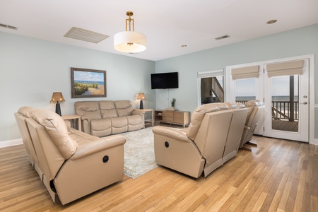 Plush recliner sofas are ready for larger families
