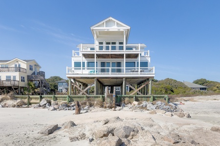 View of Saylors' Malibu from the beach