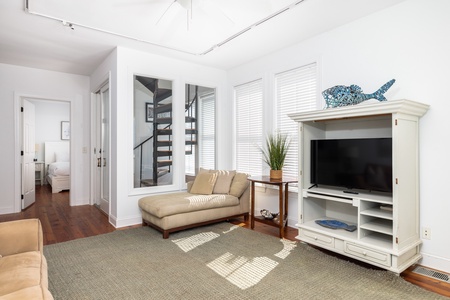 Kick back in your main level living room