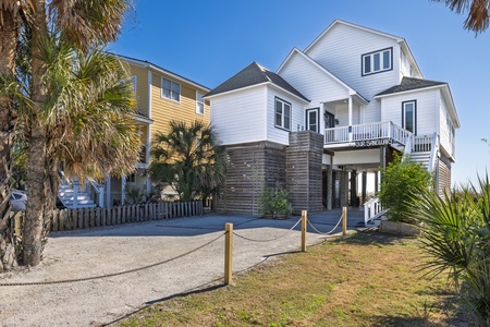Welcome to “Our Sanctuary,” a beautiful oceanfront vacation home on Folly Beach