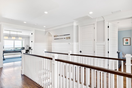 Grand Staircase 2nd Floor Hallway