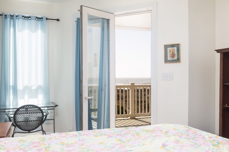 ocean view from primary bedroom
