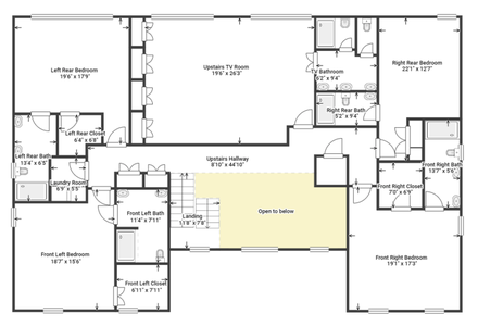 Second Floor Floorplan