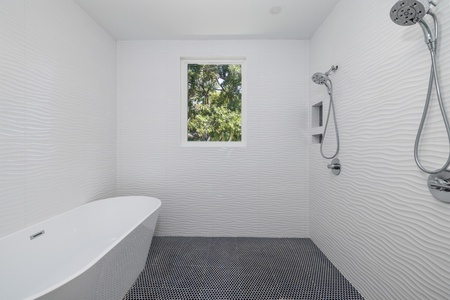 Shower and Soaking Tub
