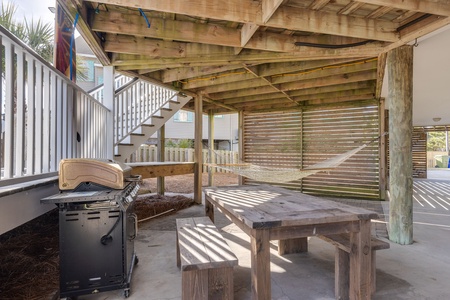 Grill and picnic area