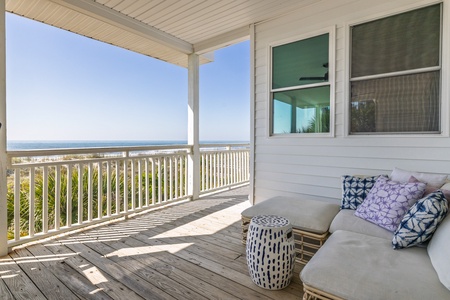 Take in the ocean breeze on your private deck