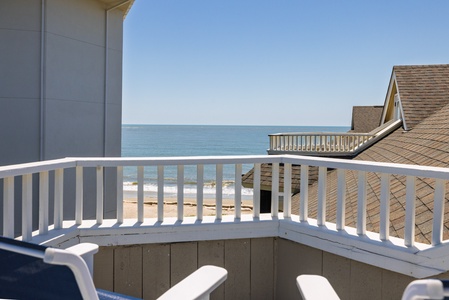 View from your private balcony