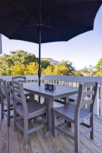 Enjoy your morning coffee while enjoying the natural landscape.