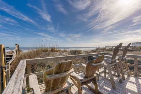 Shared porch seating