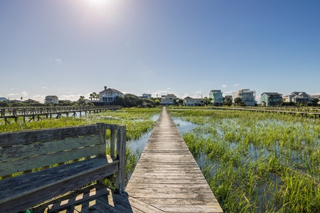 View of On Beach Time from Private Dock