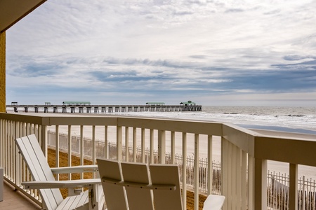 Listen to the waves from your private terrace